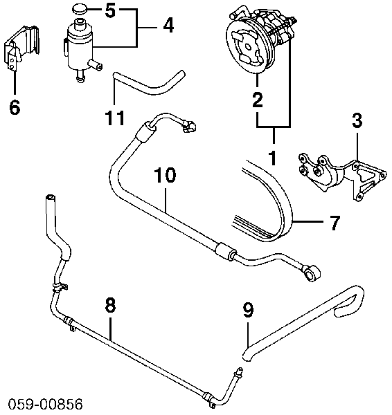 4910065D10 Suzuki Pompa wspomagania hydraulicznego kierownicy
