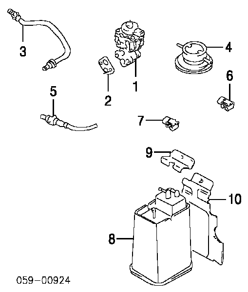 1811177E00000 Suzuki Zawór recyrkulacji spalin EGR