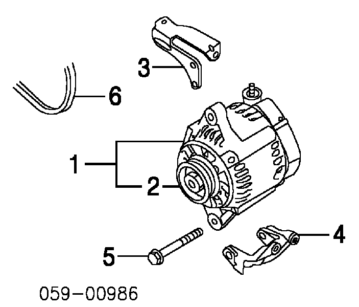 9514167D00 Suzuki pas napędowy mechanizmów