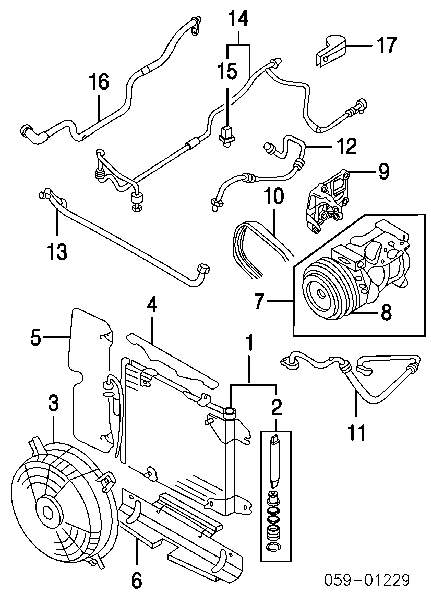 9531065D22 Suzuki chłodnica klimatyzacji