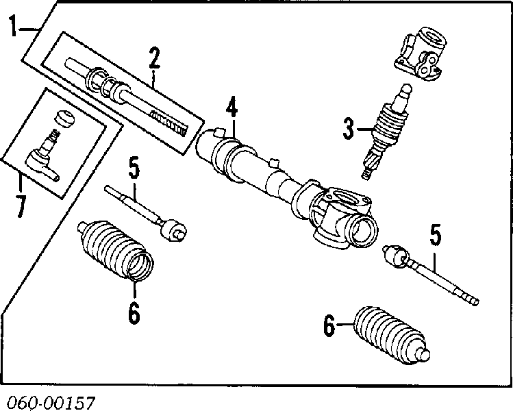 5777424000 Hyundai/Kia osłona mechanizmu kierowniczego (maglownicy)