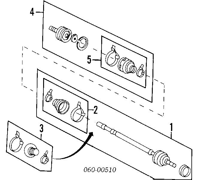 4950728E00 Hyundai/Kia przegub homokinetyczny przedni zewnętrzny