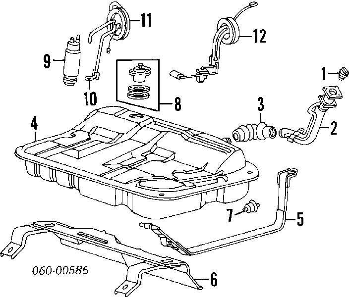 3111137200 Hyundai/Kia pompa paliwa elektryczna zanurzeniowa