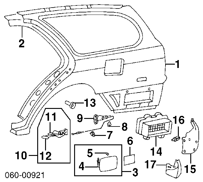 Rączka otwierania zamka (klapki) wlewu paliwa Hyundai/Kia 8157022001 cena, od 23,83 USD
