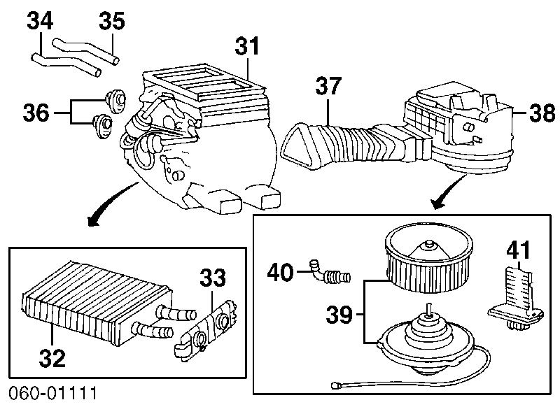9711624951 Hyundai/Kia Silniczek wentylatora nagrzewnicy (ogrzewacza wnętrza)