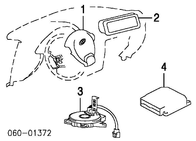 9349026000 Hyundai/Kia Pierścień kontaktowy AIRBAG, taśma kierownicy