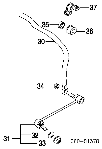 5481326000 Hyundai/Kia tuleja stabilizatora przedniego