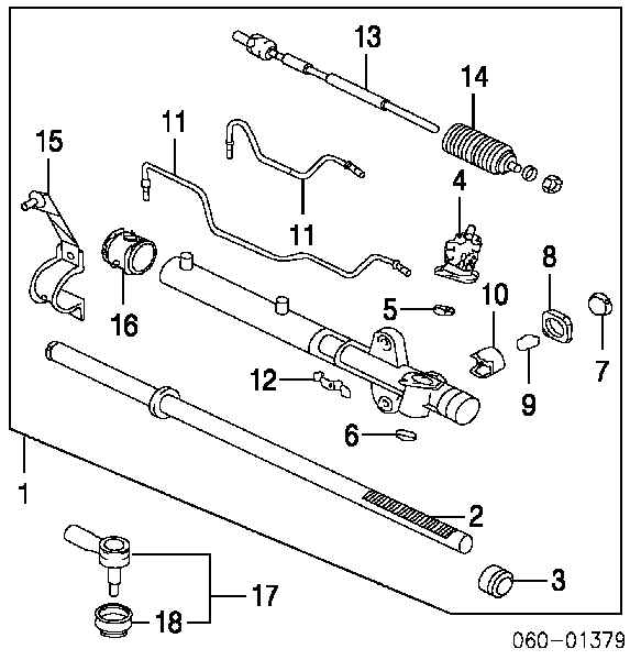 Osłona mechanizmu kierowniczego (maglownicy) Hyundai Santa Fe 1 (SM)