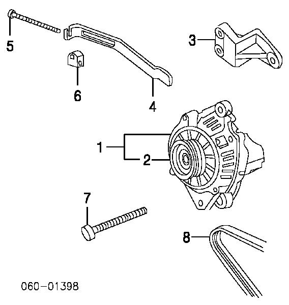 3730037400 Hyundai/Kia alternator