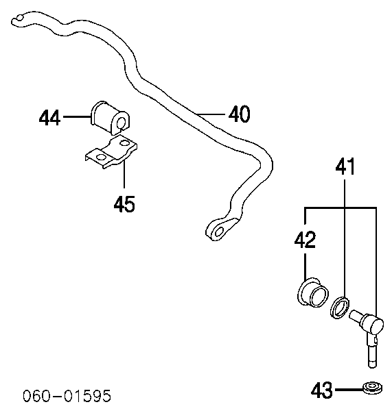 5481339100 Hyundai/Kia tuleja stabilizatora przedniego