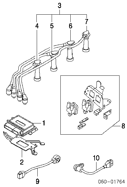 3918023500 Hyundai/Kia czujnik położenia wału korbowego