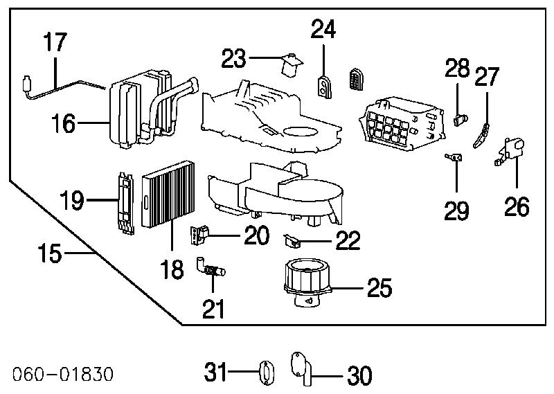 S976193D200 Hyundai/Kia filtr kabiny