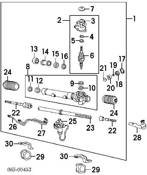 Uszczelniacz maglownicy/mechanizmu kierowniczego (patrz wymiary) Toyota 9031119006 cena, od 4,97 USD