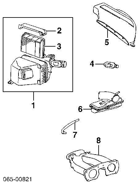 1780146080 Toyota filtr powietrza