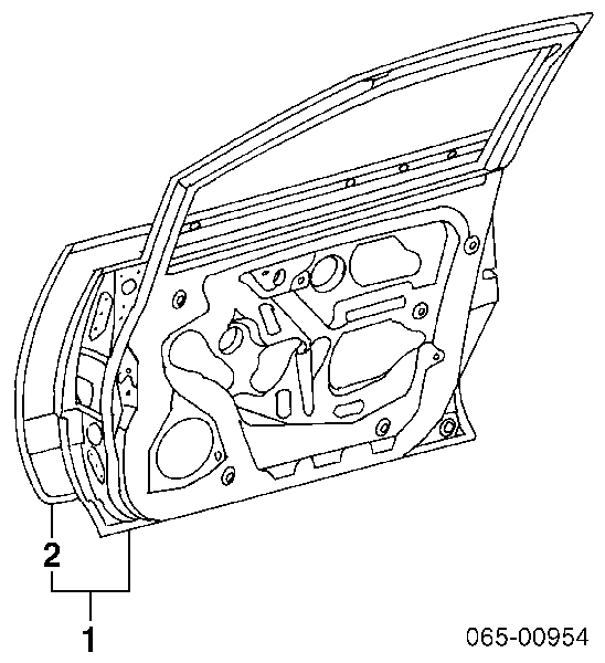 Drzwi przednie prawe do Lexus RX 300 MCU1