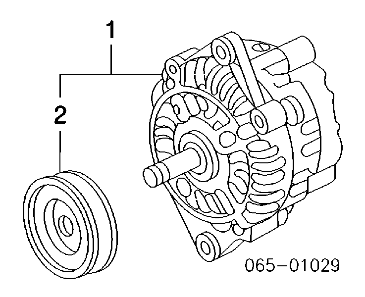 Alternator Toyota Land Cruiser 100 (J10)