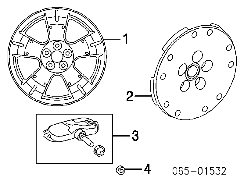 9094205029 Toyota zawór kontroli ciśnienia w oponach