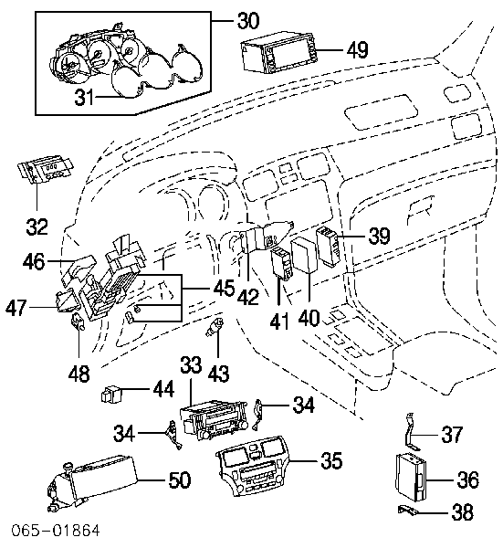 8434042020 Toyota czujnik włącznika świała stop