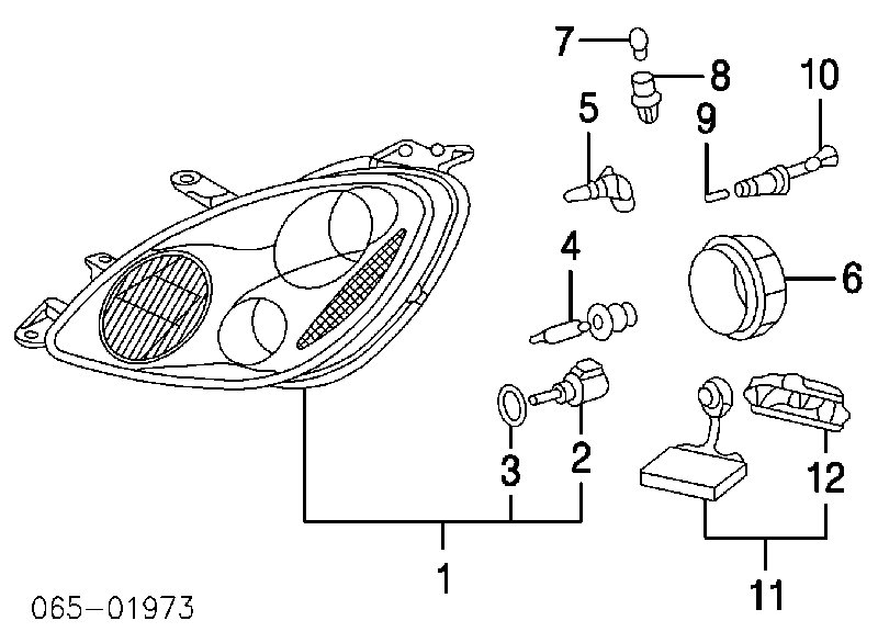 Czujnik poziomowania Lexus SC