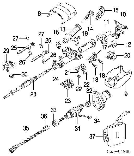 8978335030 Toyota Antena (pierścień) immobilizera