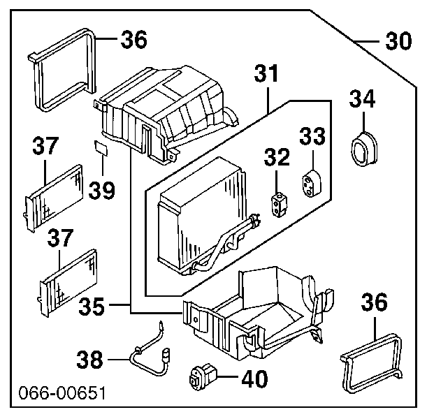 272746P125 Nissan filtr kabiny