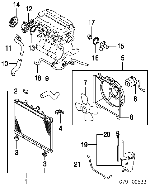 1195071E00 Nissan pas napędowy mechanizmów