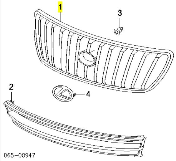 5311148020 Toyota Atrapa chłodnicy