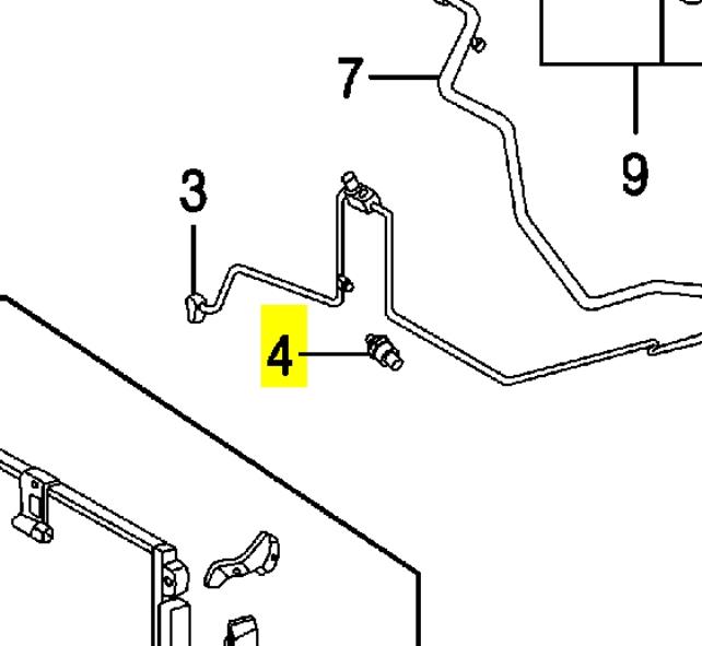 Do koszyka Czujnik ciśnienia bezwzględnego klimatyzacji Lexus RX 300 MCU1