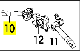STC4017 Land Rover Przełącznik zespolony lewy
