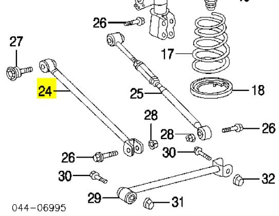 48710AA020 Toyota Drążek poprzeczny zawieszenia tylnego