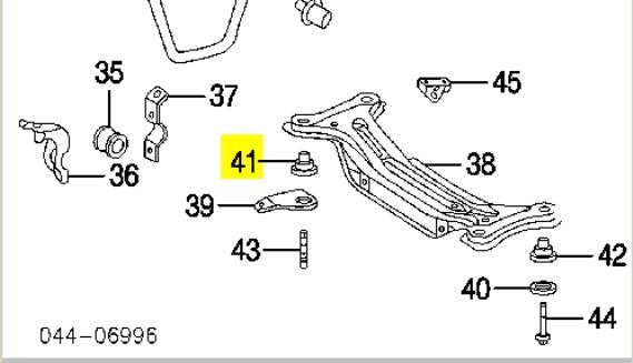 Silentblock tylnej belki Toyota Solara (V3)