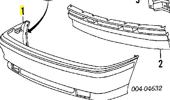 Zderzak przedni do Chrysler Voyager I ES 
