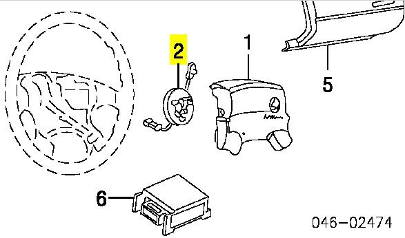 Pierścień kontaktowy AIRBAG, taśma kierownicy VAG 1H0959653E cena, od 27,12 USD