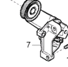 5721039000 Hyundai/Kia Rolka napinacza paska napędowego