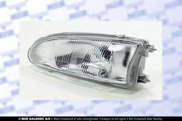 MB929210 Mitsubishi Reflektor prawy