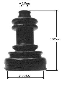 95669097 Fiat/Alfa/Lancia osłona przegubu homokinetycznego półosi przedniej zewnętrzna