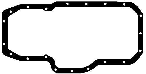 9614661380 Peugeot/Citroen uszczelka miski olejowej silnika