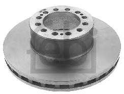  Tarcza hamulcowa przednia MAN TGA 