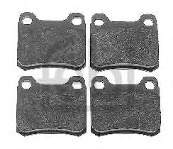 Okładziny (klocki) do hamulców tarczowych tylne Febi 16154 cena, od 15,88 USD