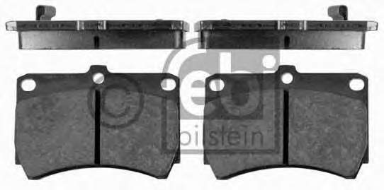 Klocki hamulcowe przednie tarczowe Mazda B5Y63328ZA cena, od 21,68 USD