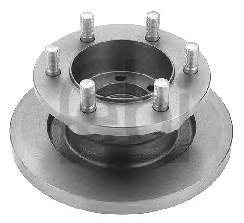 Tarcza hamulcowa przednia DF2788S TRW
