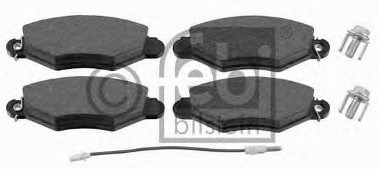 Klocki hamulcowe przednie tarczowe Renault (RVI) 7701209117 cena, od 17,53 USD