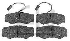 Klocki hamulcowe przednie tarczowe Iveco 1906040 cena, od 45,93 USD