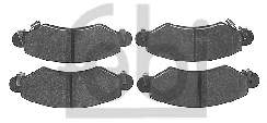 Klocki hamulcowe przednie tarczowe Opel 1605976 cena, od 24,65 USD