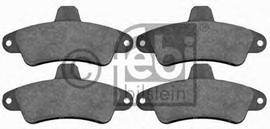 Okładziny (klocki) do hamulców tarczowych tylne Ford 1088934 cena, od 24,51 USD