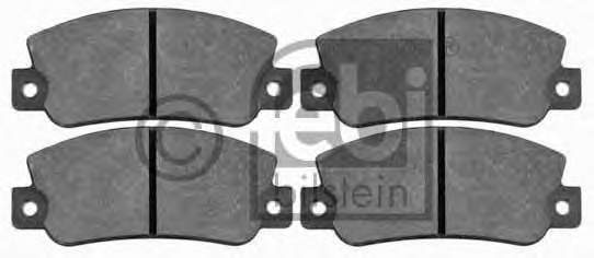 Okładziny (klocki) do hamulców tarczowych tylne P23032 Brembo