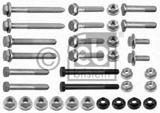 21497 Febi śruba mocowania przedniego wahacza, zestaw