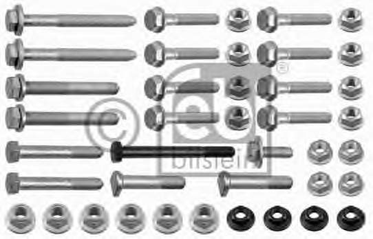 21498 Febi śruba mocowania przedniego wahacza, zestaw