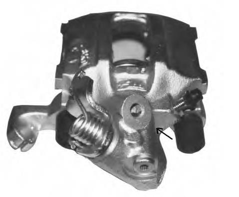 214872 Peugeot/Citroen Zacisk hamulcowy tylny prawy