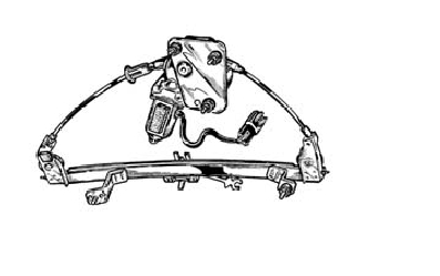 Mechanizm podnoszenia szyby drzwi przednich prawych Alfa Romeo 156 sedana (932) (1997 - 2005) cena, od 111,21 USD